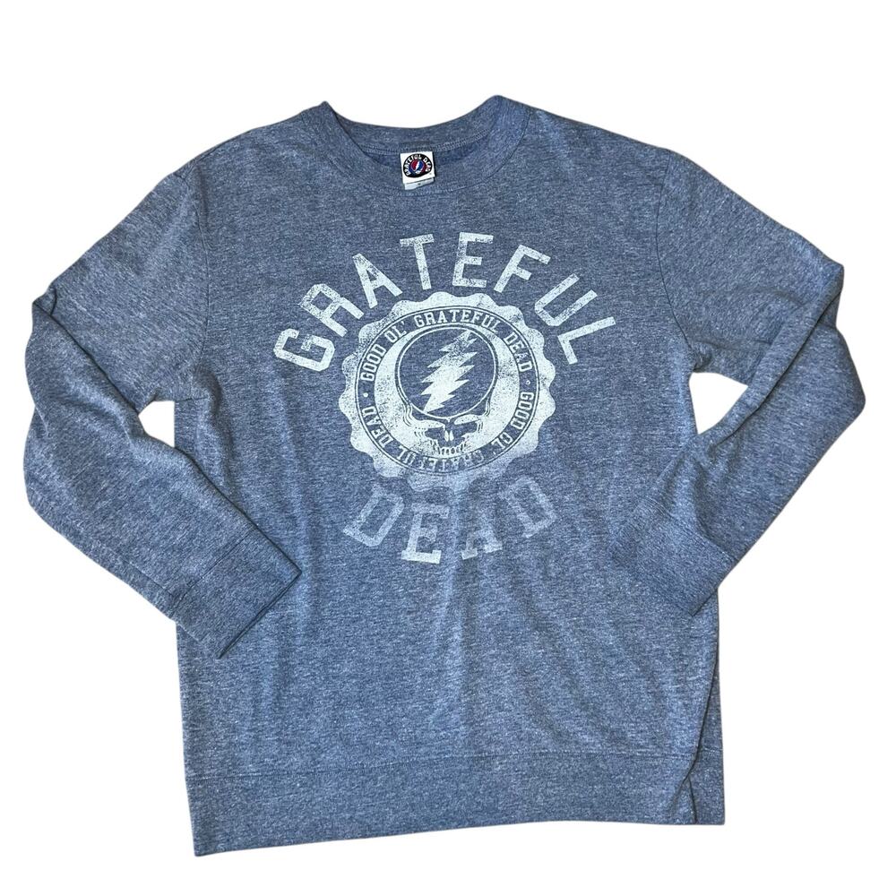Grateful Dead band 2011 blue crewneck sweatshirt size medium